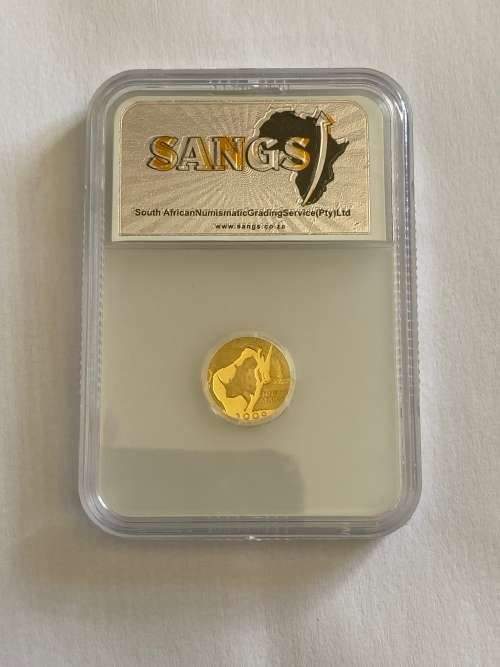 2009 1/10 oz Gold Proof Natura Series(The White Rhino)(24k)