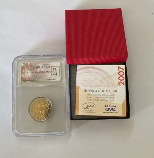2007 R5 `OOM PAUL` Mint Mark SANGS Graded PL 64