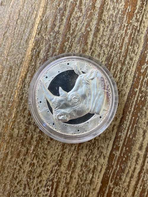 Big 5 series of five silver Proof medallions
