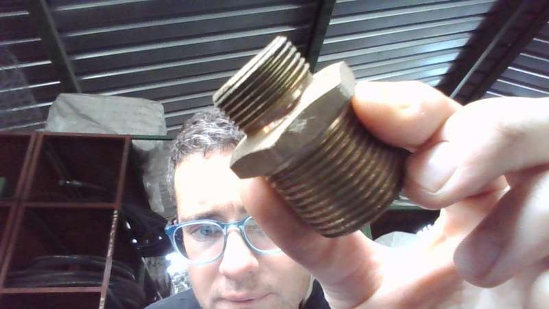Hydraulic CONNECTOR BSP x NPT