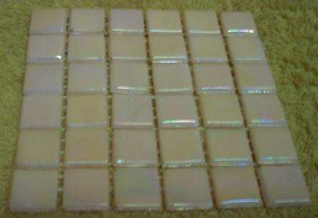 Mosaic Tiles - Magic Pearl White 15 x 15 x 4 mm