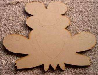 Wood Frog (Sitting) 289 x 294 x 6mm