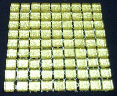 " Glitter " Mosaic Mini Crystal Glass Tiles - StarDust 10 or 11 x 4 mm