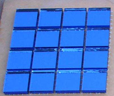 Mosaic Tiles - Mirror Blue 25 x 25 x 5 mm