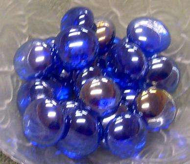 Glass Pebbles ( Dark Blue ) Price Per Each