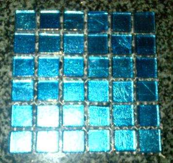 Foil Baby Blue 15 x 15 x 4 mm