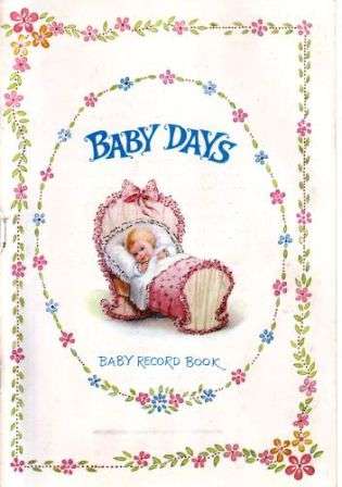 BABY DAYS - RECORD BOOK