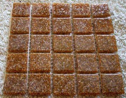 Riverglass Mosaic Tiles - Bronze