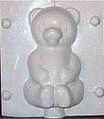 CANDLE MOULD - TEDDY BEAR 65 x 120 mm