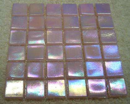Mosaic Tiles - Magic Baby Pink 15 x 15 mm