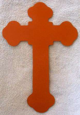 Wood Bubble Cross 285 x 454 x 6 mm