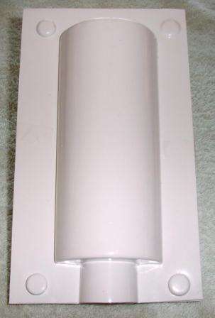 CANDLE MOULD - CYLINDER FLAT TOP 70 X  230 mm