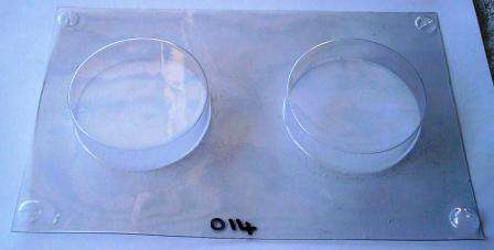 SOAP MOULD - ROUND ( 2 Per Sheet )