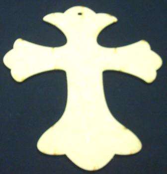 Wood Cross Frilly ( Large ) 377 x 282 x 6 mm
