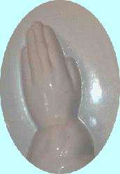 CANDLE MOULD - PRAYING HANDS 98 X 50 mm