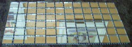 72 - Mosaic Mirror Tiles -  25 x 25 mm