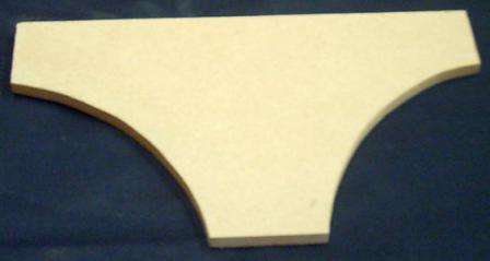 Bikini Bottom 205 x 125 x 6 mm