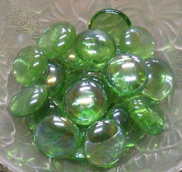" PEBBLES " Mid Green ( Price Per Each )
