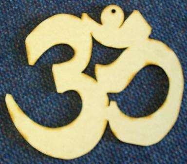AUM ( Wooden ) 300 x 278 mm x 6 mm