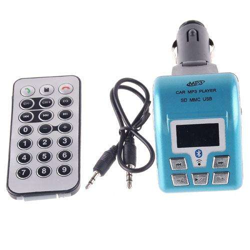 Bluetooth Wireless Car MP3 Player Hards Free FM Modulator