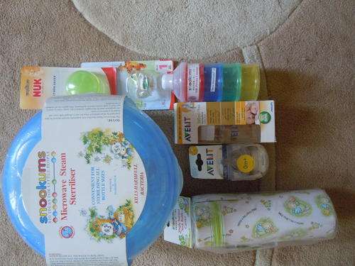 "My first bottle" starter set