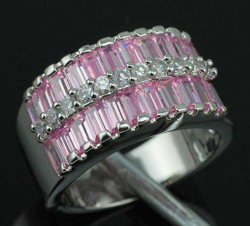 Pink Topaz 925 Sterling Silver Ring [R1 SPECIAL - NO RESERVE]