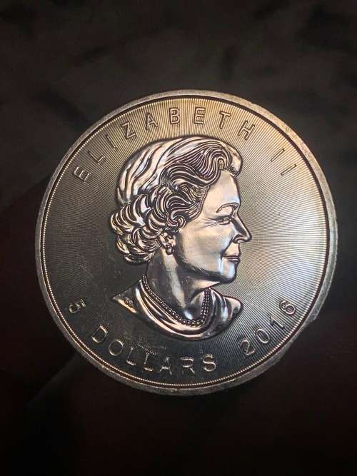 2016 Candian Maple Leaf 1oz Silver