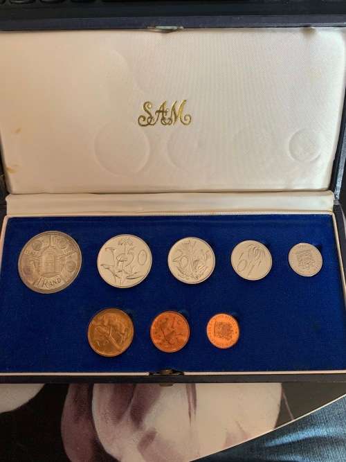 1974 Short Proof Set Sam Box Silver R1