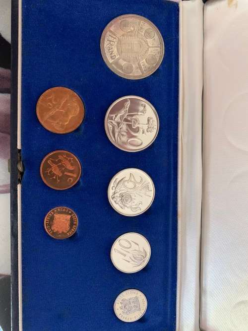 1974 Short Proof Set Sam Box Silver R1