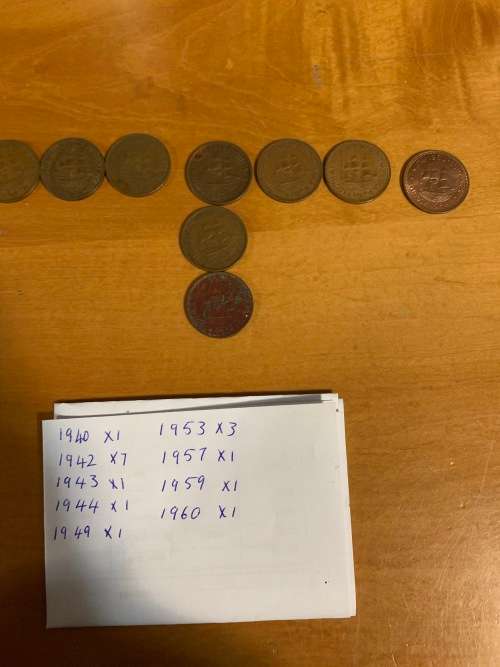 Early Dates Farthings,Half Pennies  & Pennies Pls See Pics