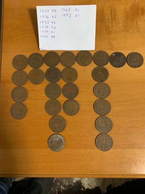 Early Dates Farthings,Half Pennies  & Pennies Pls See Pics