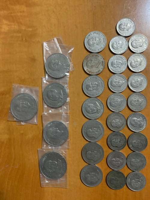 RSA Coins 1c-R1 1966-1982