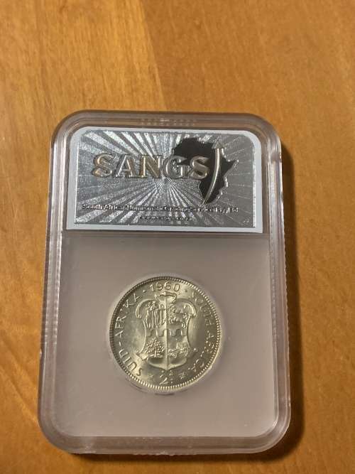 Union Of SA 1960 2Shilling MS63