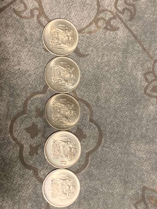1969 RSA 80% Silver R1 Start Bid Per Coin To Take All 5