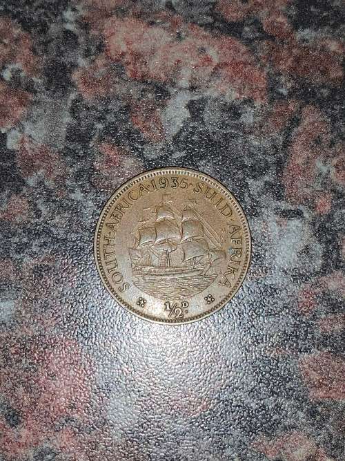 1930 & 1935 Half Penny + 1935 Penny Union