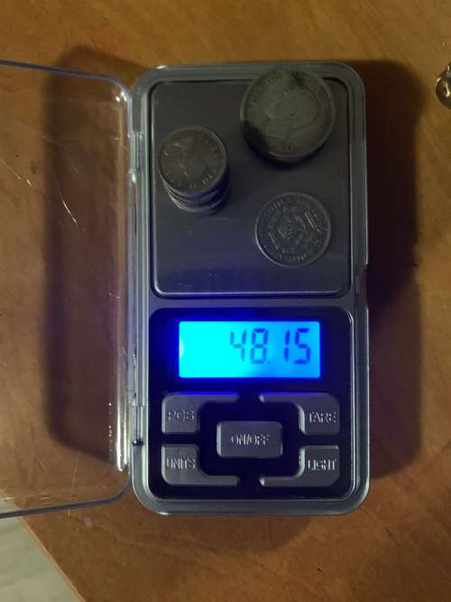 Union 1S,6P,3D Silver Lot
