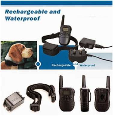 1 X DOG RECHARGEABLE & WATERPROOF LCD TRAINING COLLAR