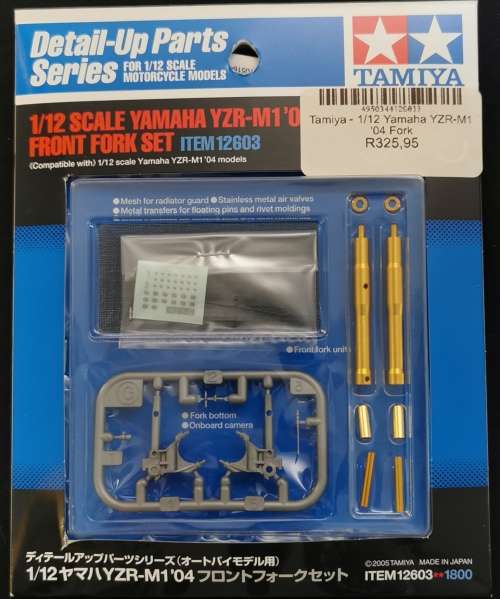 Tamiya Yamaha YZR-M1 `04 No.46/No.17 + Detail Up Parts