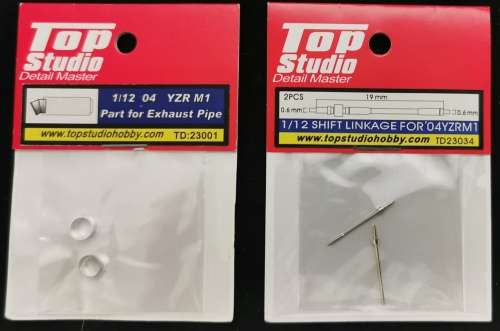 Tamiya Yamaha YZR-M1 `04 No.46/No.17 + Detail Up Parts