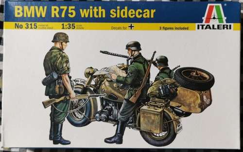 Italeri BMW R75 With Sidecar