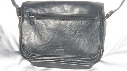Moda Italia Venezia Black Leather Handbag