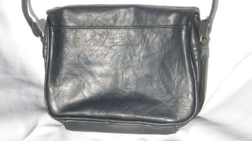 Moda Italia Venezia Black Leather Handbag