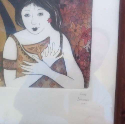 A New Year - Etching - A Barnard
