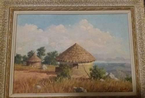 Oil on board - G Catty