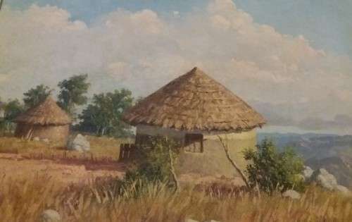 Oil on board - G Catty