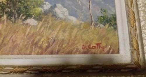 Oil on board - G Catty