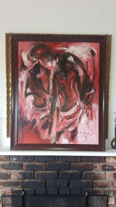 Oil on canvas
