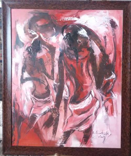 Oil on canvas