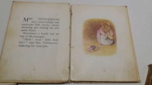 Beatrix Potter - Mr Jeremy Fisher + Mrs Tiggy-Winkle + Mrs Tittlemouse + A Fierce bad Rabbit