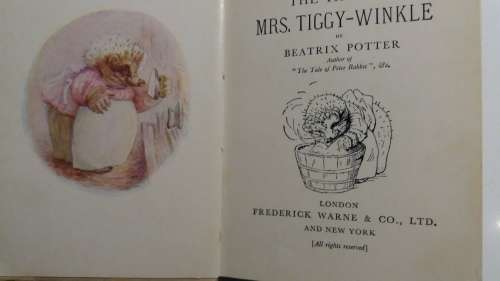 Beatrix Potter - Mr Jeremy Fisher + Mrs Tiggy-Winkle + Mrs Tittlemouse + A Fierce bad Rabbit